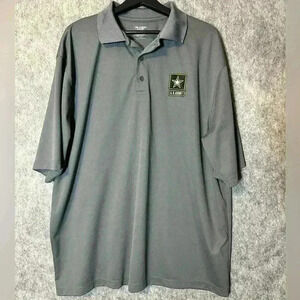 Men’s US Army Gray Polo - XXL